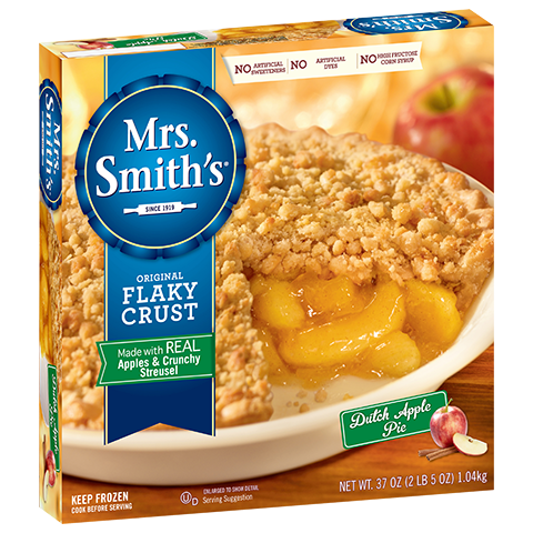 Original Flaky Crust Dutch Apple Pie – MRS. SMITH'S® Desserts