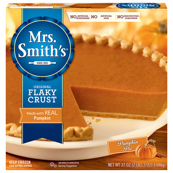 MRS. SMITH'S® Original Flaky Crust Pumpkin Pie
