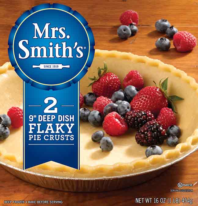 Place the pie in an oven preheated to 375f and bake for approximately. Recipes For Dinner Made In A Baked Pie Crust Shell - Mrs Smith S Deep Dish Pie Crusts